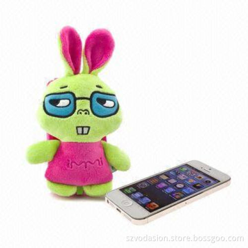 Unique super rabbit plush case for iPhone 5, made of super soft plush